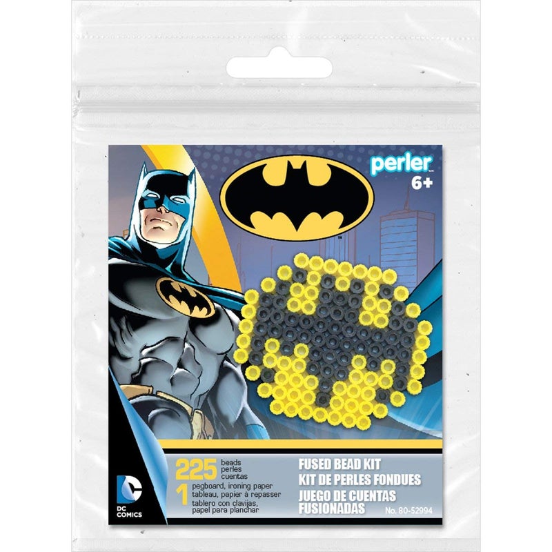 Perler Beads Batman Bat Signal Fuse Bead Activity Kit for Kids Crafts, 227 pcs